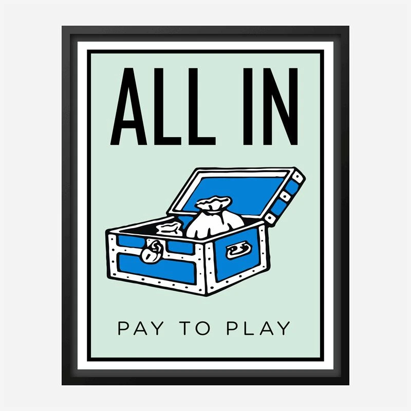 All In Art Print