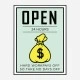 Open 24 hours Art Print