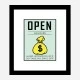 Open 24 hours Art Print
