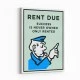 Rent Is Due Art Print