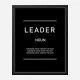 Leader Motivational Art Print