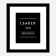 Leader Motivational Art Print