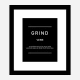 Grind Motivational Art Print