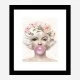Marilyn Monroe Bubble Gum Art Print