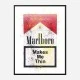 Makes Me Thin Art Print