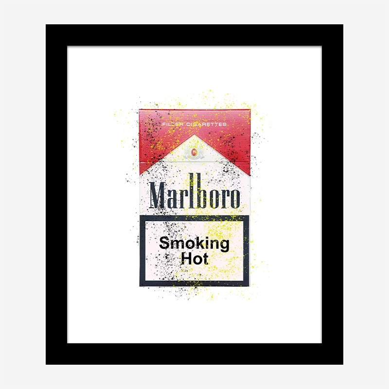 Smoking Hot Art Print