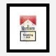 Smoking Hot Art Print