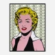 Marilyn Monroe 100 Dollars Pop Art Print