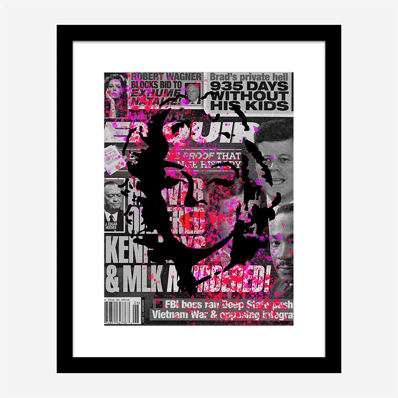 Marilyn Monroe Enquirer Pop Art Print