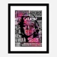 Marilyn Monroe Enquirer Pop Art Print