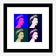 Queen Elizabeth Pop Art Print