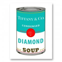 Tiffany Soup Pop Art Print