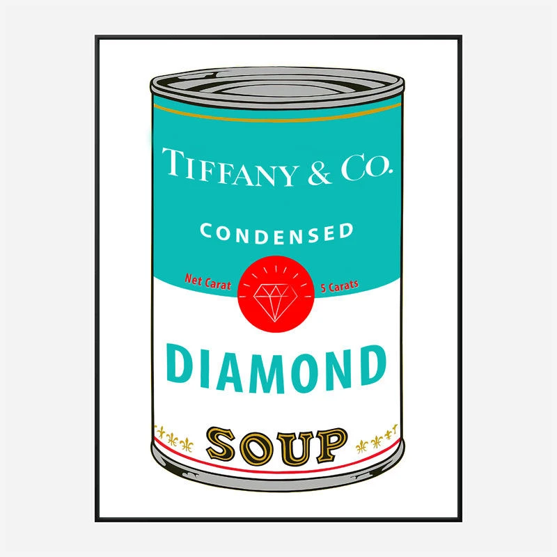 Tiffany Soup Pop Art Print