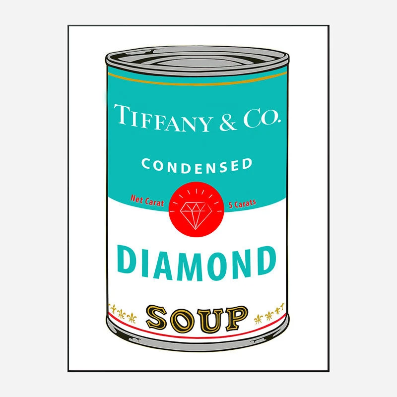 Tiffany Soup Pop Art Print