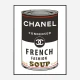 Chanel Soup Pop Art Print