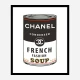Chanel Soup Pop Art Print