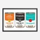 Fashion Soups Wall Art