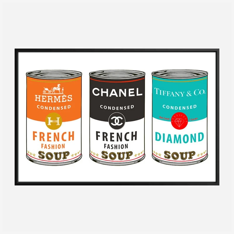 Fashion Soups Wall Art
