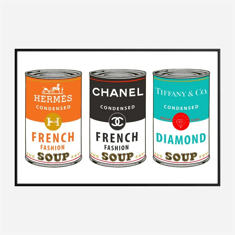 Fashion Soups Wall Art