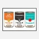Fashion Soups Wall Art