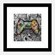 Gamer Graffiti Art Print