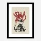 Gangsta Rat Banksy Art Print