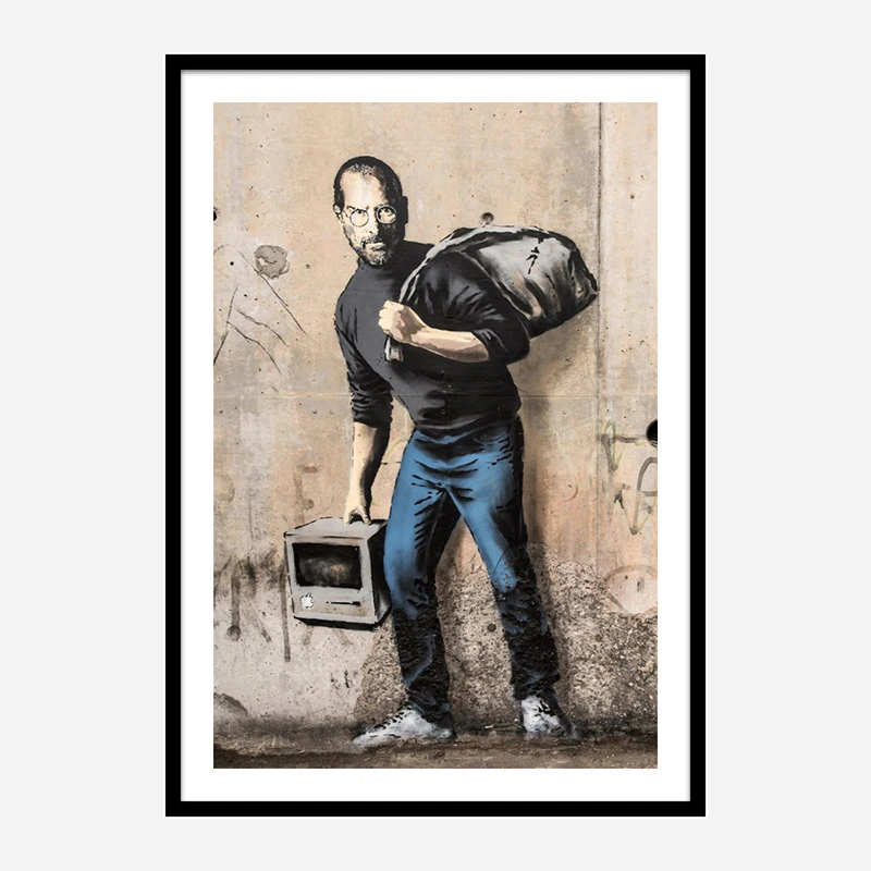 The Son of a Migrant from Syria Banksy Art Print