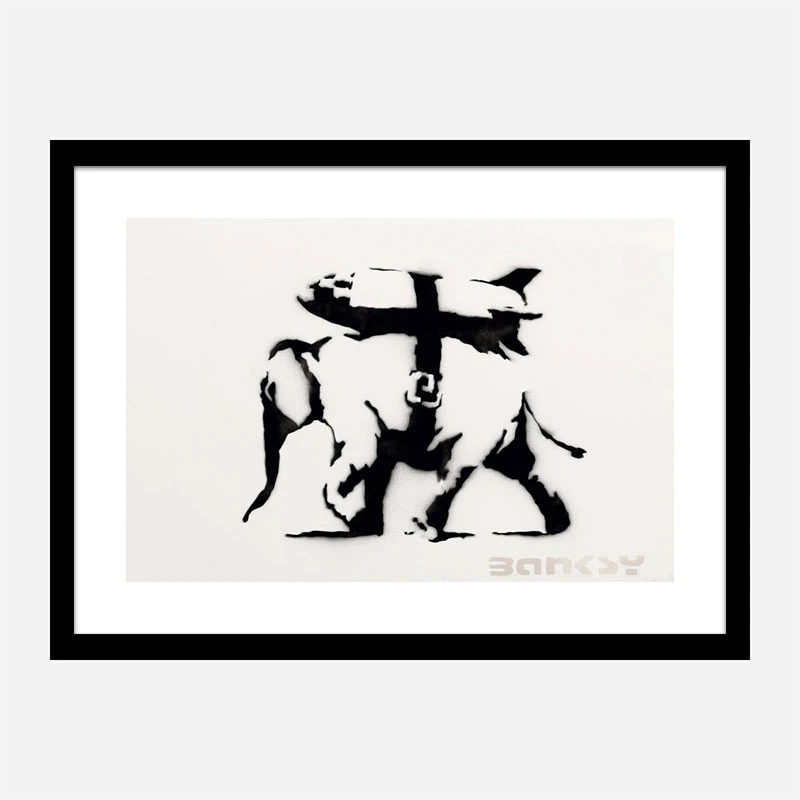 Heavy Weaponry Banksy Wall Art