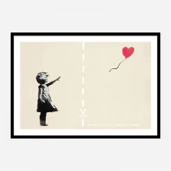 In The Event Of A Divorce Cut Here Banksy Wall Art