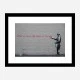 What we do in life echoes in Eternity Banksy Wall Art Print