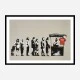 Festival By Banksy Wall Art Print