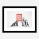Sale Ends Today Banksy Wall Art Print