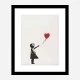 Banksy Girl with Balloon Art Print