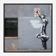 Banksy Graffiti Is A Crime Art Print
