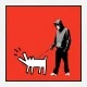 Choose Your Weapon Red by Banksy Art Print