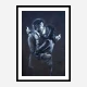 Banksy Mobile Lovers Art Print