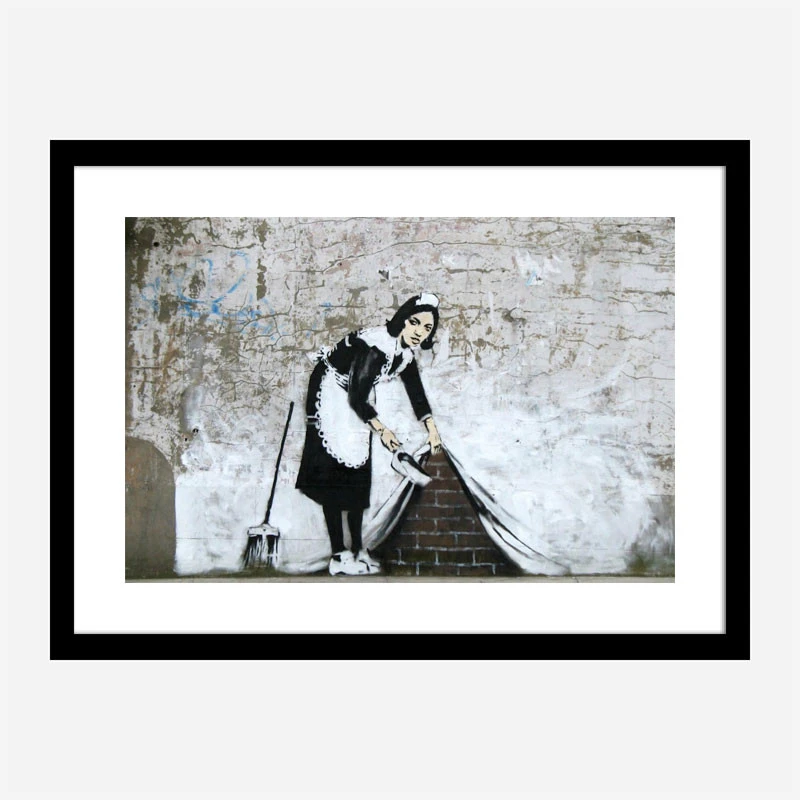 Sweep It Under The Carpet Banksy Wall Art