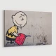 Charlie Brown Banksy Wall Art