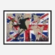 Banksy Flame Thrower Union Jack Wall Art