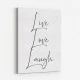 Live Love Laugh Art Print