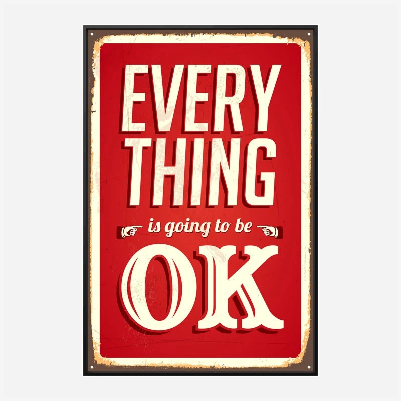 Everything Typography Wall Art