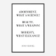Coco Chanel Adornment Quote Art Print