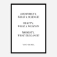 Coco Chanel Adornment Quote Art Print