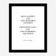 Coco Chanel Dress Impeccably Quote Art Print