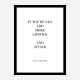 Coco Chanel Add More Lipstick Quote Art Print