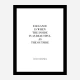 Coco Chanel Elegance Quote Art Print