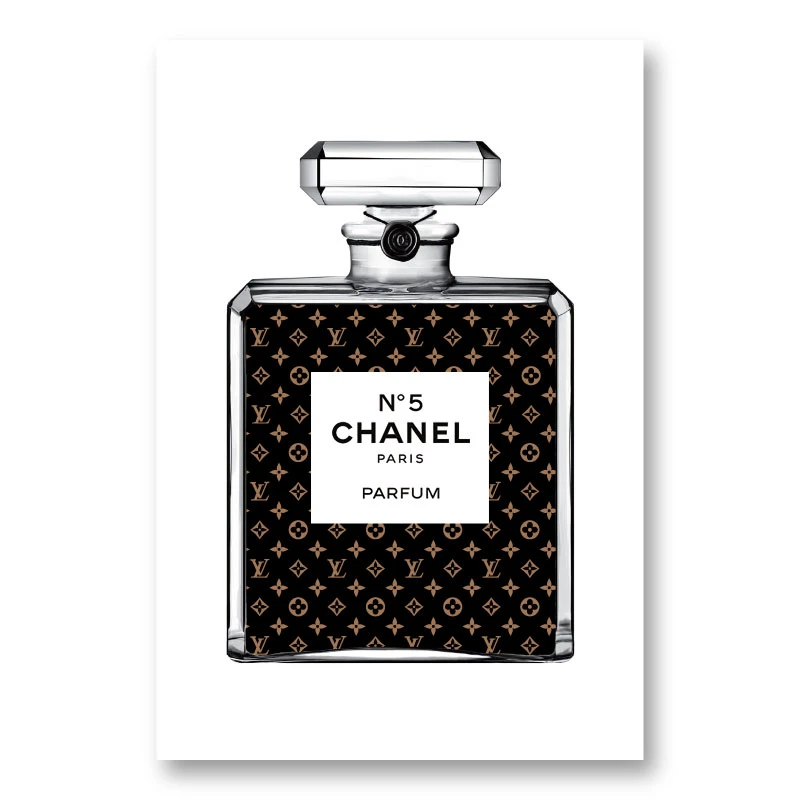 LV×CHANEL おしゃれ絵画 LV in Chanel