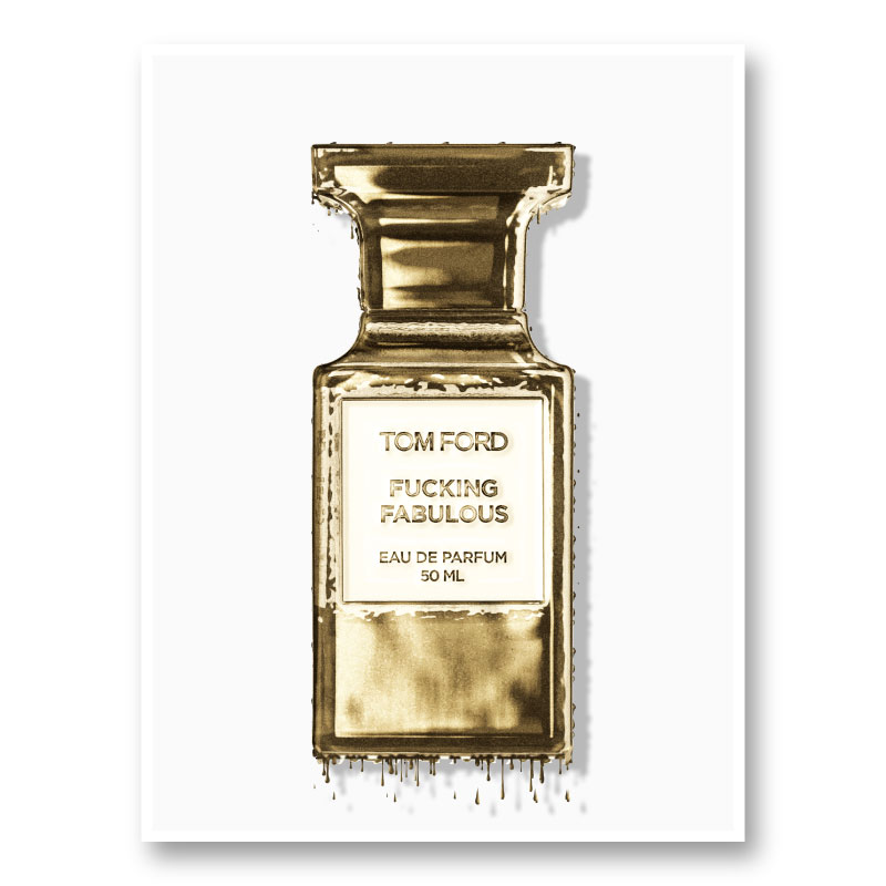 Tom Ford Fucking Fabulous Perfume Art Print