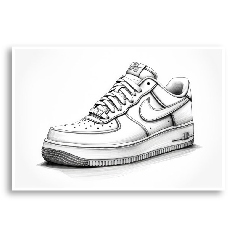 Air force 1 art hot sale