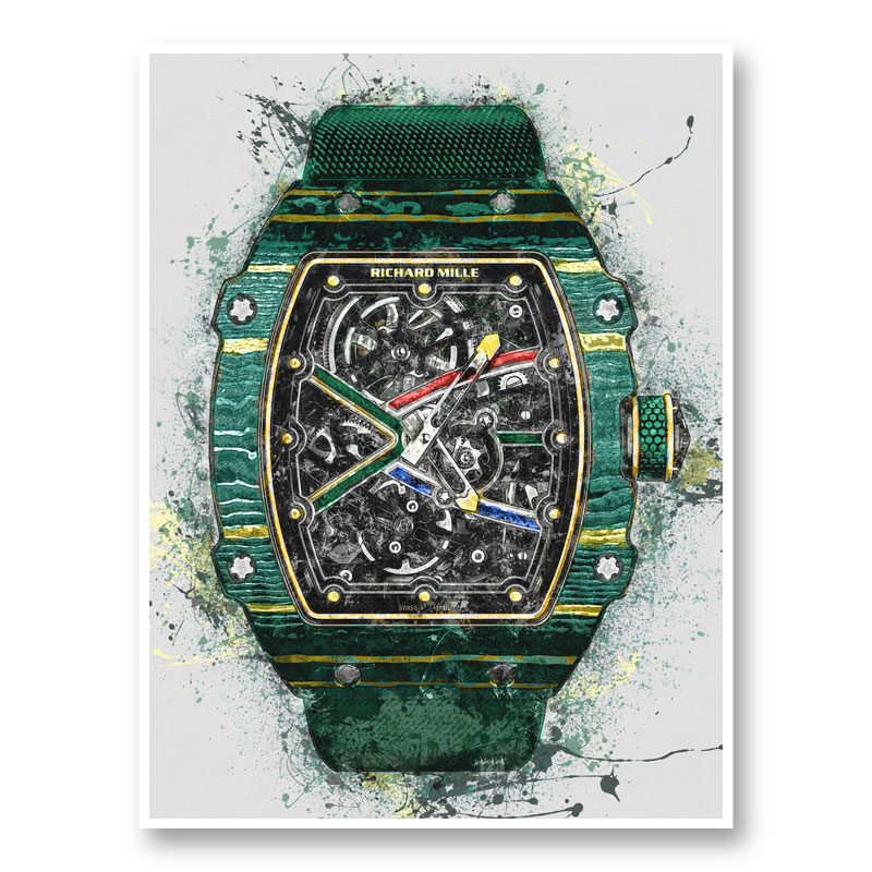 RM 67 02 Watch Abstract Art Print